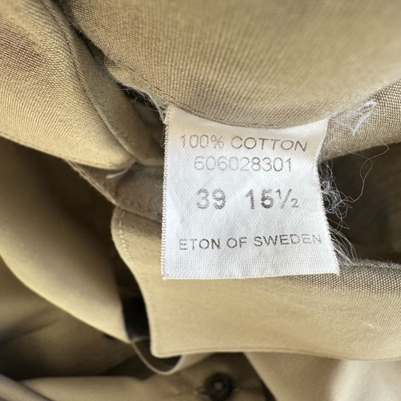 Eton the famous Swedish made brand of shirt.  Great fit and goes with anything. - Picture 4 of 5